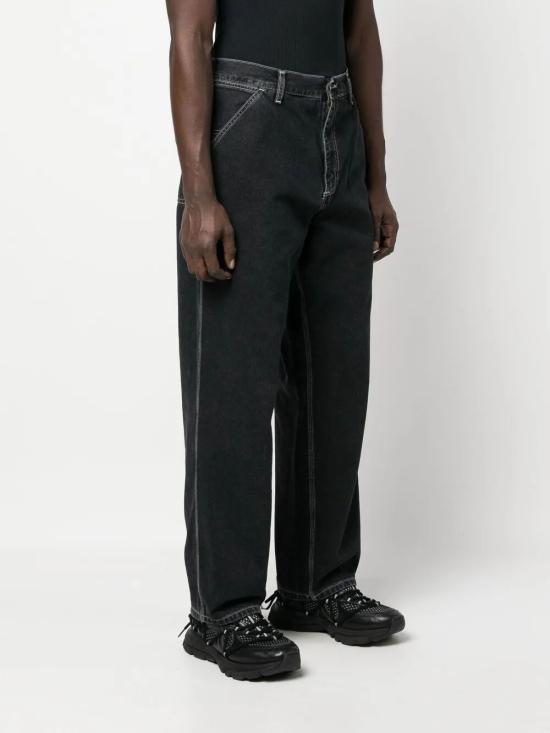 25SS 칼하트 WIP 노르코 데님 심플 팬츠 I022947 8906 BLACK - CARHARTT WIP
