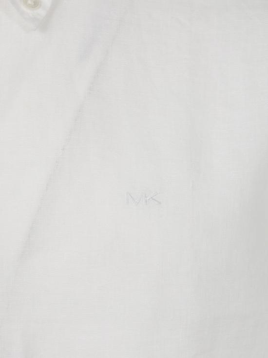 25SS 마이클 코어스 긴팔 셔츠 CS4400H4YT096 100 WHITE - MICHAEL KORS
