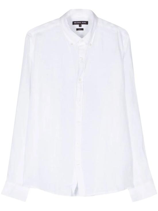 25SS 마이클 코어스 긴팔 셔츠 CS4400H4YT096 100 WHITE