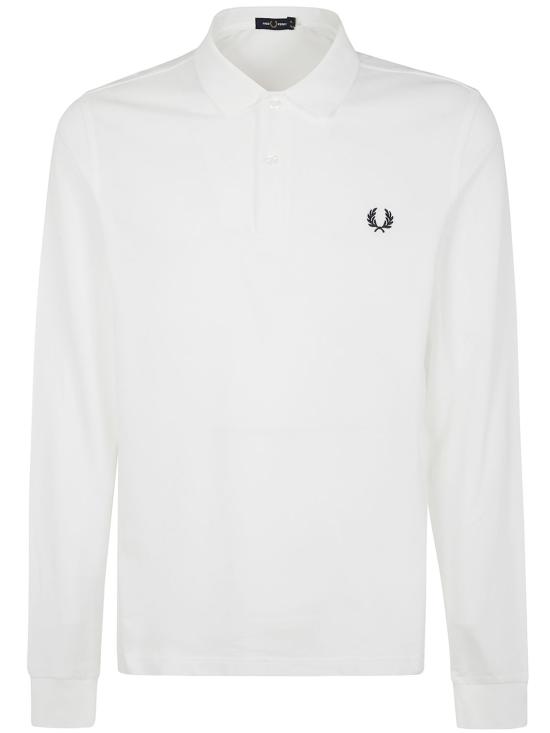 25SS 프레드페리 긴팔 셔츠 M6006096 100 WHITE