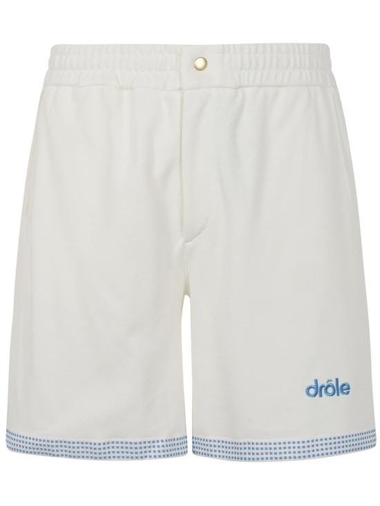 25SS 드롤드무슈 스트레이트 팬츠 GBS159CO162 OFF WHITE