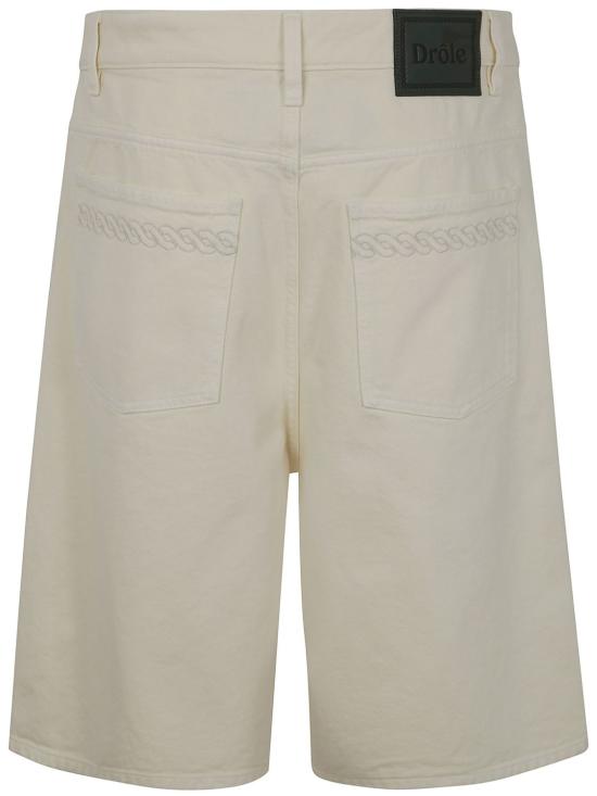 25SS 드롤드무슈 스트레이트 팬츠 GBS147CO188 OFF WHITE - DROLE DE MONSIEUR