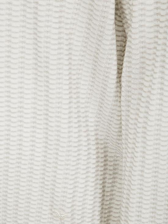 25SS 엠포리오 아르마니 스웨터 EM000895AF14229 F0023 WHITE - EMPORIO ARMANI