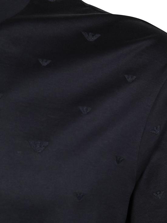 25SS 엠포리오 아르마니 반팔 티셔츠 EM001400AF10017 FB234 BLUE - EMPORIO ARMANI