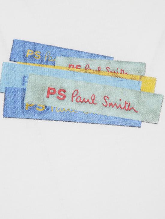 25SS PS 바이 폴스미스 반팔 티셔츠 M2R011RPP5128 01 WHITE - PS BY PAUL SMITH