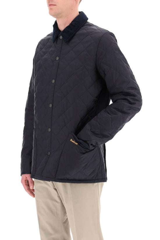  바버 헤리티지 리데스데일 퀼티드 자켓 MQU0240 NY92 blue - BARBOUR