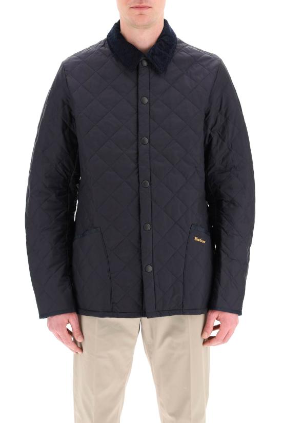  바버 헤리티지 리데스데일 퀼티드 자켓 MQU0240 NY92 blue - BARBOUR