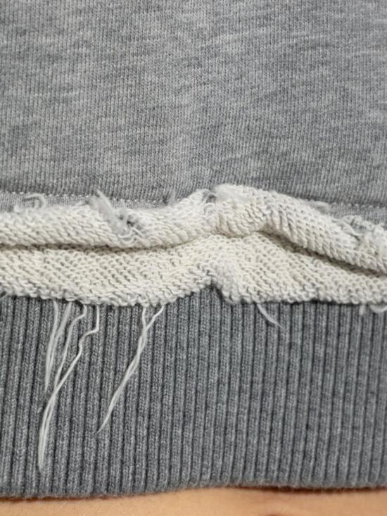 25SS 알렉산더 맥퀸 스웨터 815497QLAD81015 GREY - ALEXANDER MCQUEEN