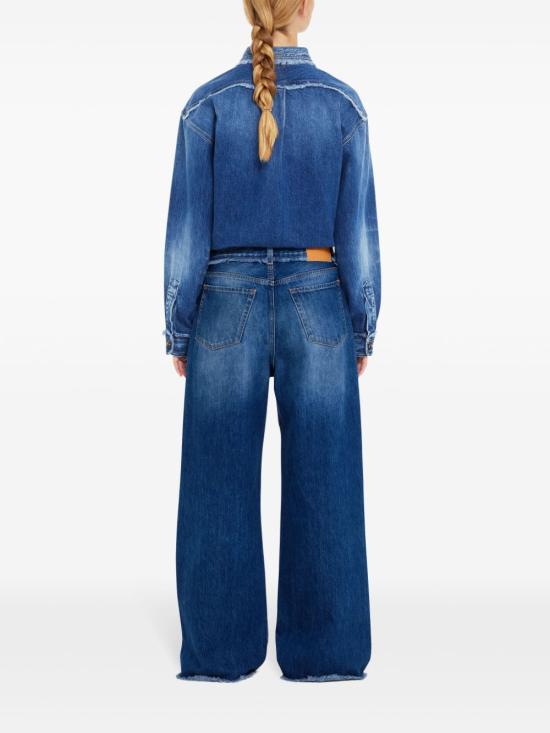 25SS 알라누이 스트레이트 팬츠 LWYA01AR25DEN0014700 DARK WASH - ALANUI