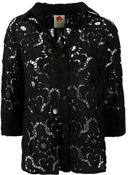 25SS 팜 리오 블라우스 334090L0002 BLACK