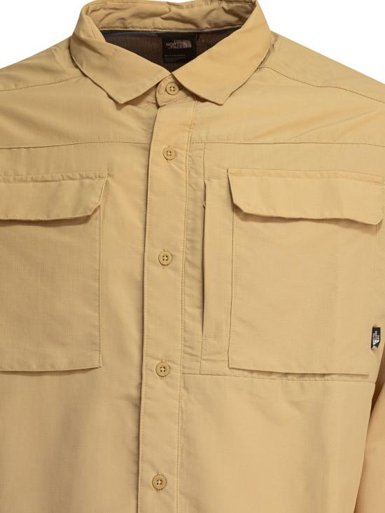 25SS 노스페이스 긴팔 셔츠 NF0A4T184FS1 BEIGE - NORTH FACE