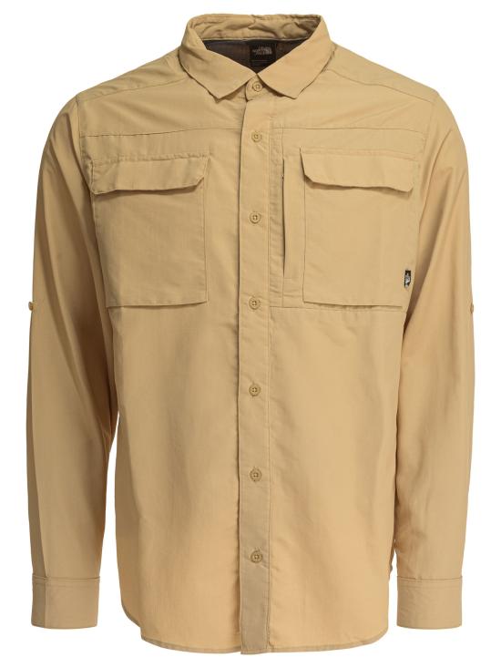 25SS 노스페이스 긴팔 셔츠 NF0A4T184FS1 BEIGE