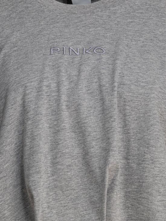 25SS 핑코 반팔 티셔츠 104257A2F8I42 GREY - PINKO