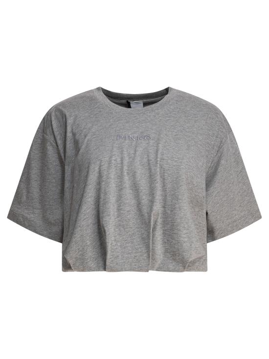 25SS 핑코 반팔 티셔츠 104257A2F8I42 GREY