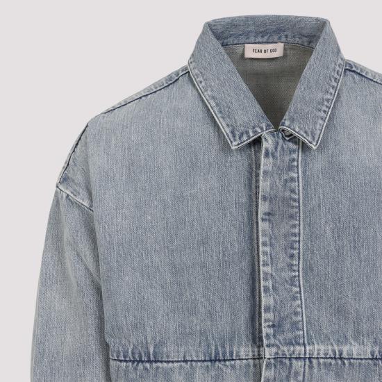 25SS 피어오브갓 데님 자켓 FGE230 318DNM 436 LIGHT BLUE - FEAR OF GOD