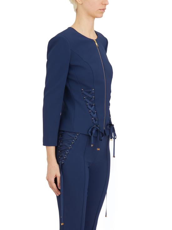 25SS 엘리자베타프랜치 자켓 LGI13551E2DC8 BLUE - ELISABETTA FRANCHI