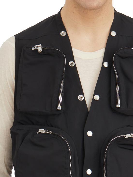 25SS 릭 오웬스 베스트 LRU01E5767FT09 BLACK - RICK OWENS