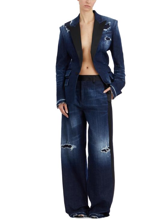 25SS 디스퀘어드2 자켓 LS75BN0893S30664470 BLUE - DSQUARED2