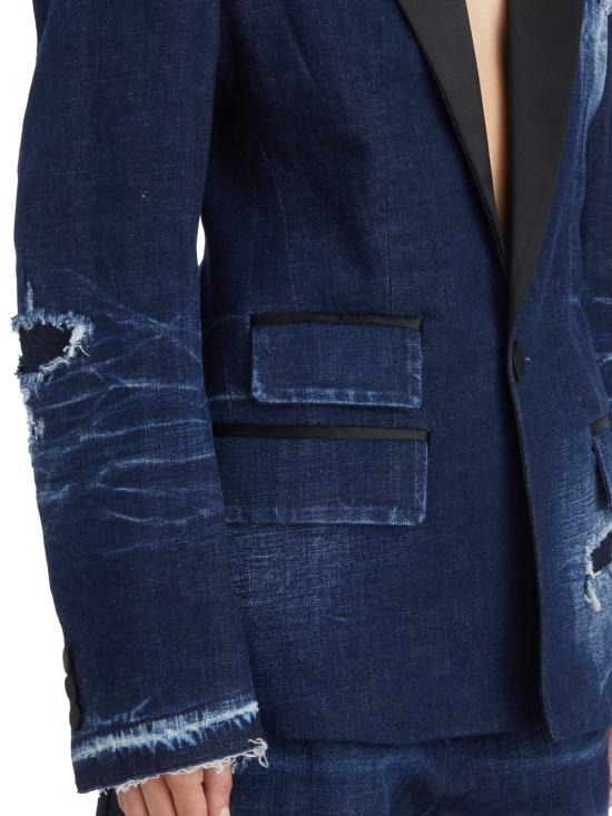 25SS 디스퀘어드2 자켓 LS75BN0893S30664470 BLUE - DSQUARED2