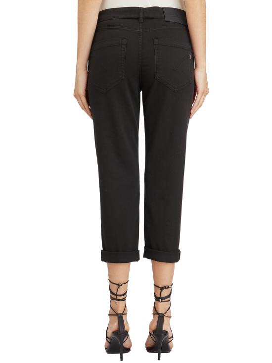 25SS 돈답 스트레이트 팬츠 LDP268BBS0030PTDDDS25999 BLACK - DONDUP