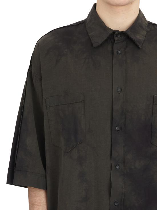 25SS 안드레아 야코브 반팔 셔츠 L25MUBO07TMUDBLACK BROWN - ANDREA YA'AQOV