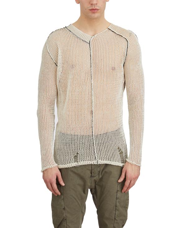 25SS 마스나다 스웨터 LM34A01FLINT BEIGE