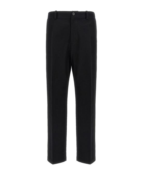 25SS 몽클레어 스트레이트 팬츠 K109U2A00001M5134 BLACK