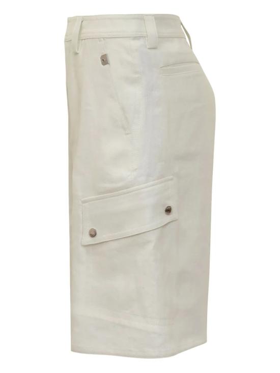 25SS 오프화이트 스트레이트 팬츠 OMCS003S25FAB002 WHITEASPAR - OFF WHITE