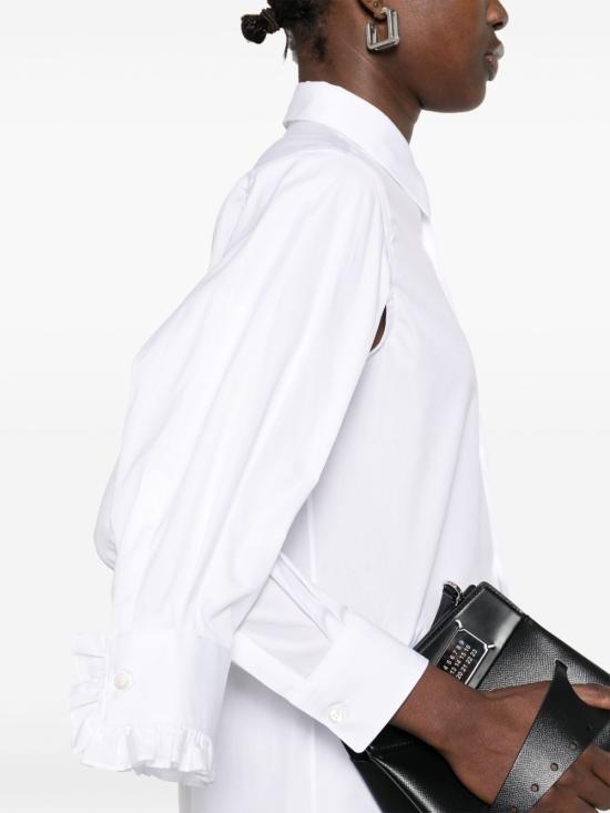 25SS 꼼데가르송 셔츠 ROB0140512 WHITE - COMME DES GARCONS
