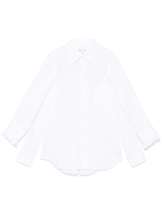 25SS 꼼데가르송 셔츠 ROB0140512 WHITE