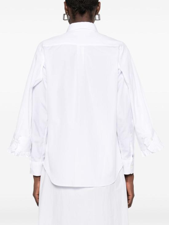 25SS 꼼데가르송 셔츠 ROB0140512 WHITE - COMME DES GARCONS