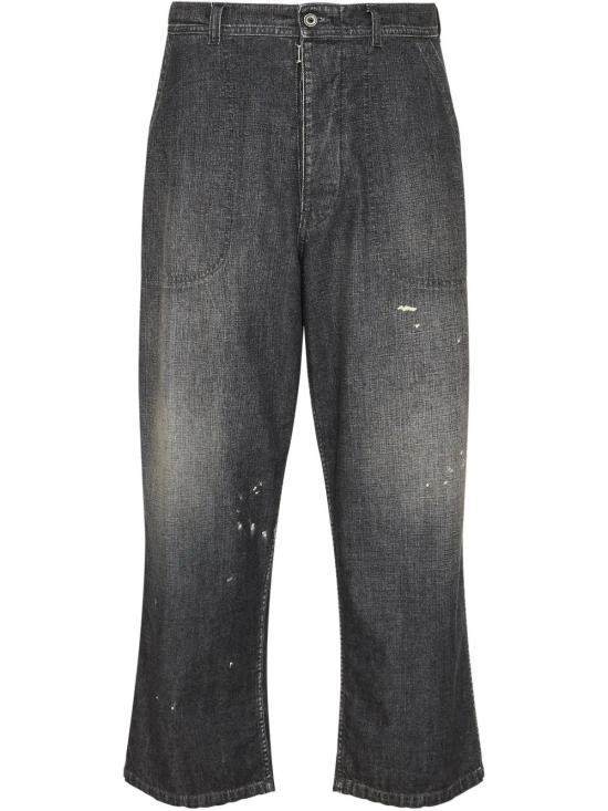 25SS 마르지엘라 스트레이트 팬츠 S50KA0693M30025961 BLACK