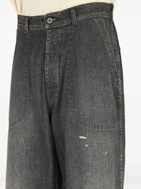 25SS 마르지엘라 스트레이트 팬츠 S50KA0693M30025961 BLACK - MAISON MARGIELA