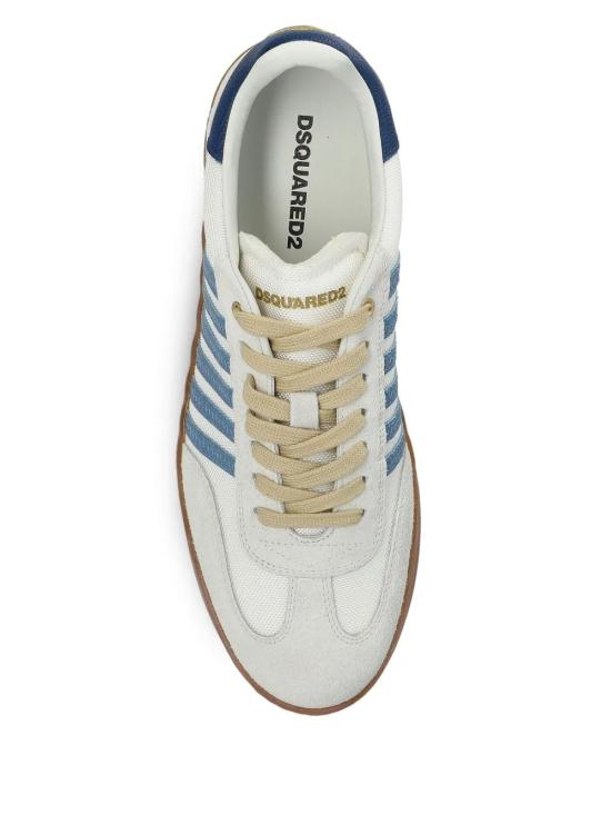 25SS 디스퀘어드2 스니커즈 SNM042616808283BOXEM4082 BIANCO BLUE - DSQUARED2