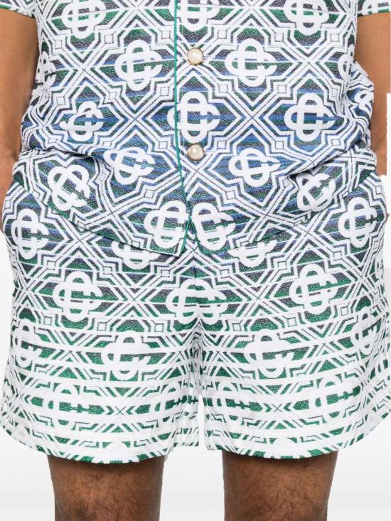 25SS 카사블랑카 스트레이트 팬츠 MPS25JTR23201 MONOGRAM GRADIENT - CASABLANCA