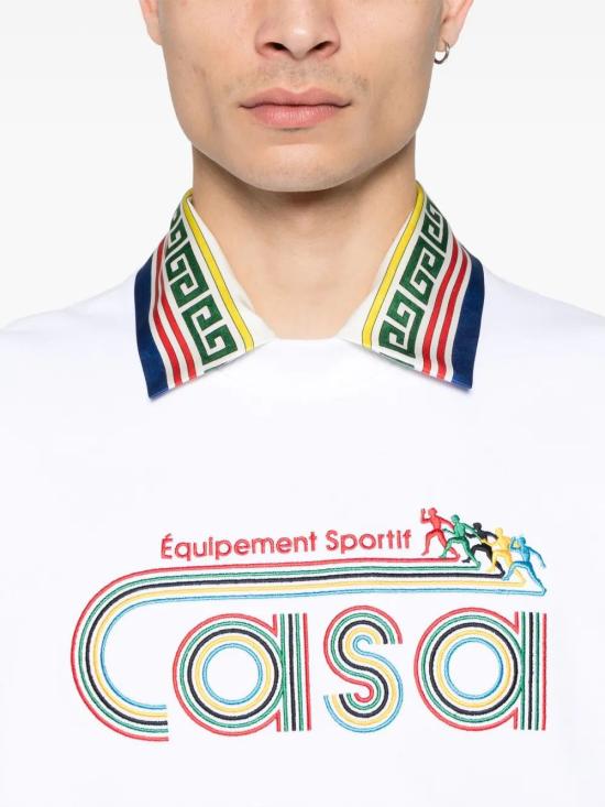 25SS 카사블랑카 스웨터 MPS25JTP29302 EQUIPEMENT SPORTIF - CASABLANCA