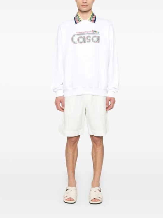 25SS 카사블랑카 스웨터 MPS25JTP29302 EQUIPEMENT SPORTIF - CASABLANCA