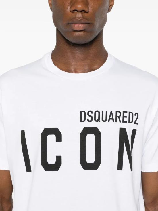 25SS 디스퀘어드2 반팔 티셔츠 S79GC0003D20020100 WHITE - DSQUARED2