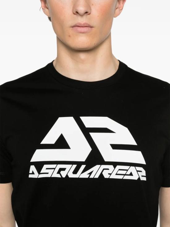 25SS 디스퀘어드2 반팔 티셔츠 24XS71GD1544S23009900 BLACK - DSQUARED2