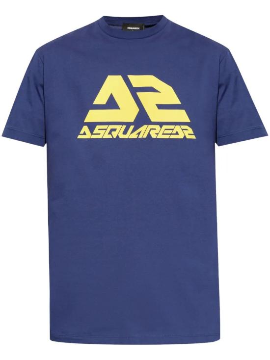 25SS 디스퀘어드2 반팔 티셔츠 24XS71GD1544S23009458 NAVY BLUE