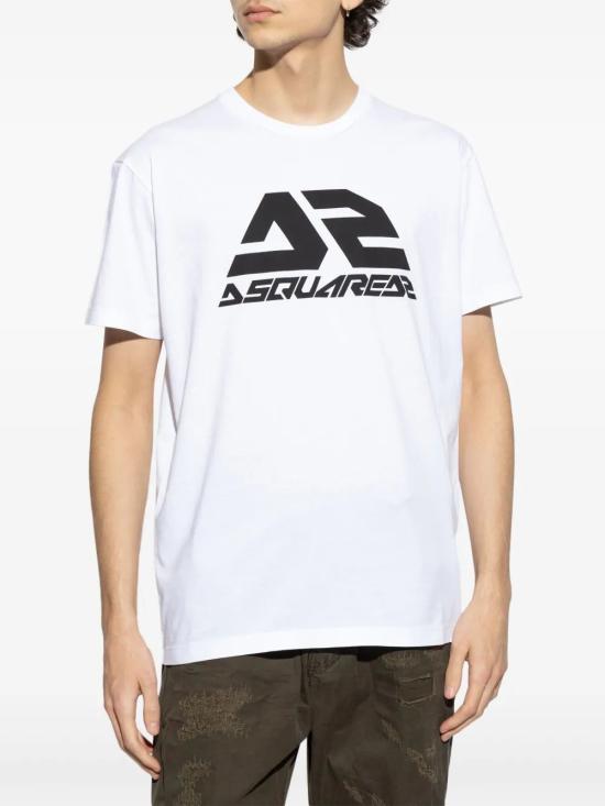 25SS 디스퀘어드2 반팔 티셔츠 24XS71GD1544S23009100 WHITE - DSQUARED2