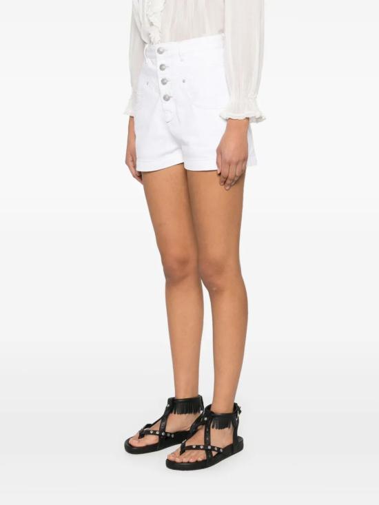 25SS 이자벨마랑 스트레이트 팬츠 SH0093FAB1H06I20WH WHITE - ISABEL MARANT