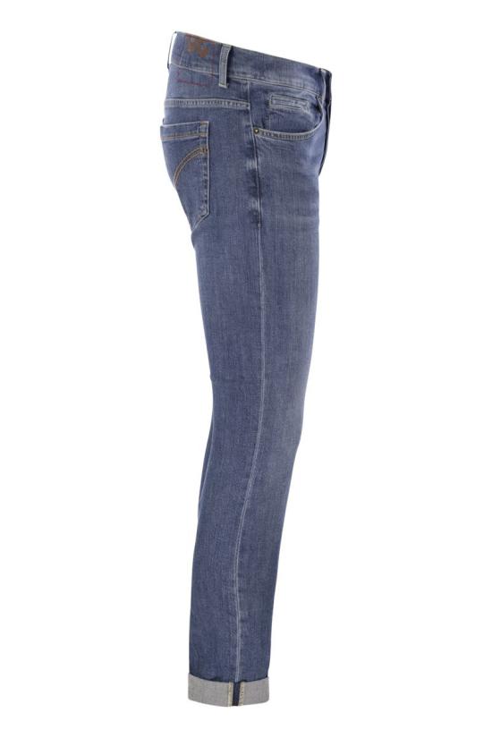 25SS 돈답 스트레이트 팬츠 UP232DSH365UIQ3 800 BLUE - DONDUP