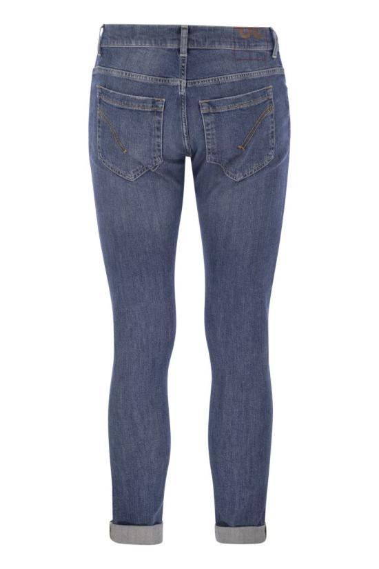 25SS 돈답 스트레이트 팬츠 UP232DSH365UIQ3 800 BLUE - DONDUP