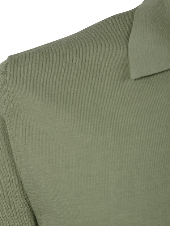 25SS 돈답 폴로 티셔츠 UT122M00699UPTR 632 GREEN - DONDUP