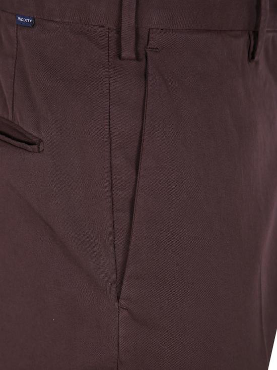 25SS 인코텍스 스트레이트 팬츠 1W00309098B 622 BROWN - INCOTEX