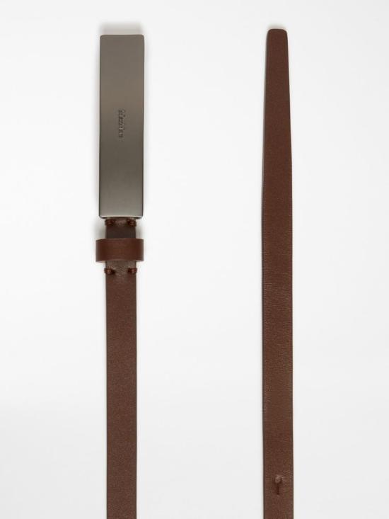 25SS 막스마라 레귤러 벨트 2514501013600 004 BROWN - MAX MARA