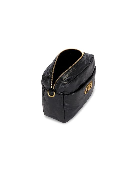 25SS 발렌시아가 모나코 스몰 숄더 백 8064582AAR8 1000 BLACK - BALENCIAGA
