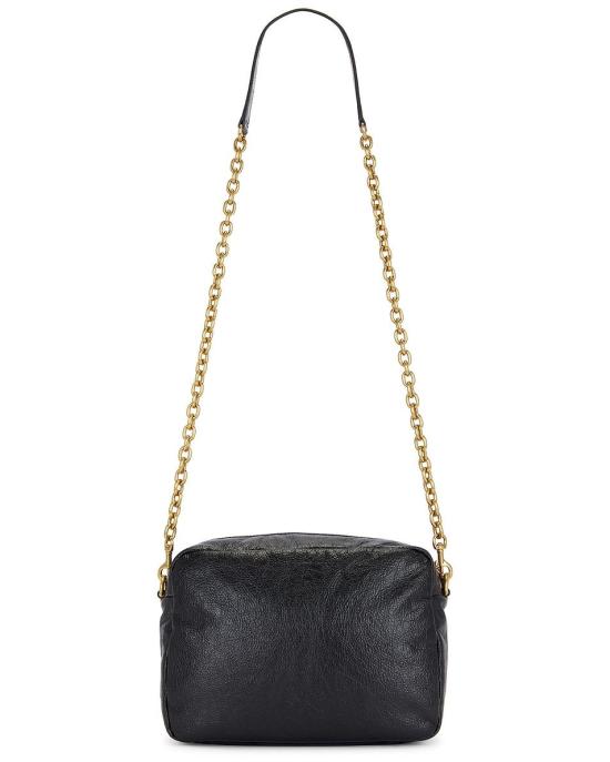 25SS 발렌시아가 모나코 스몰 숄더 백 8064582AAR8 1000 BLACK - BALENCIAGA