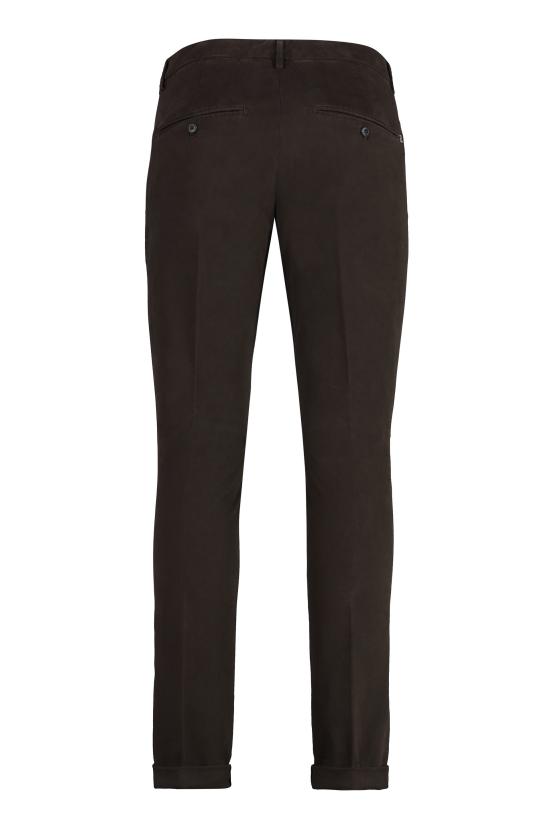  돈답 스트레이트 팬츠 UP235GSE043U 730 brown - DONDUP